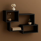 Modern Wooden Wall Shelf | Stylish Floating Shelves for Home & Office Decor | Mini Wood Craft Pakistan - Mini Wood Craft