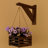 Minimalist Floating Wall Shelf – Modern Wood & Matte Floating Rack in White, Black & Brown | Home Decor Storage - Mini Wood Craft