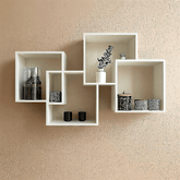 Modern Wooden Wall Shelves – Premium Floating Display Boxes for Home Decor, Living Room, Bedroom & Interior Styling - Mini Wood Craft