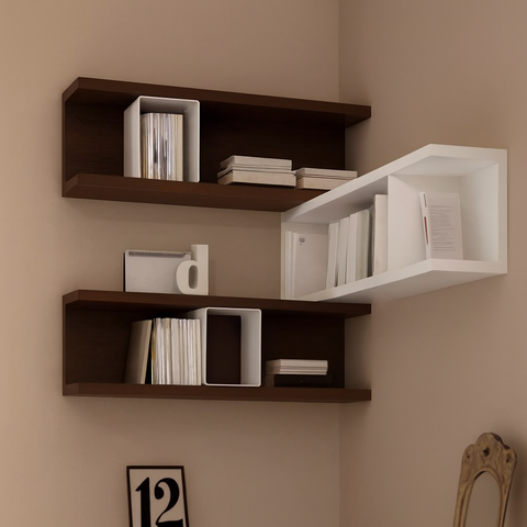 Modern Wall-Mounted Floating Shelves – Space-Saving Home Décor Storage for Living Room, Bedroom & Office