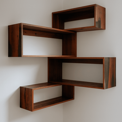 Premium Modern Floating Wall Shelf – Multi - Layer Display Rack | Space - Saving Modern Shelf for Home & Office (LIMITED - TIME DISCOUNT) - Mini Wood Craft