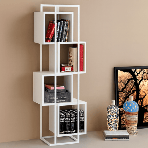 Modern Geometric Wall Shelf – Space - Saving Decorative Display Rack | Premium Wooden Wall Organizer - Mini Wood Craft
