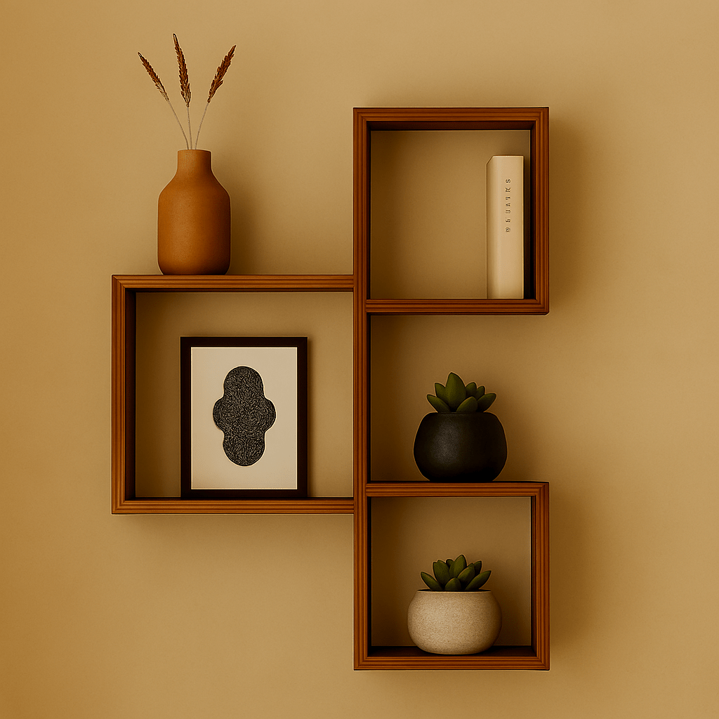 Light up your walls with style This modern LED wooden shelf isn’t just décor — it’s a statement piece that transforms your space - Mini Wood Craft