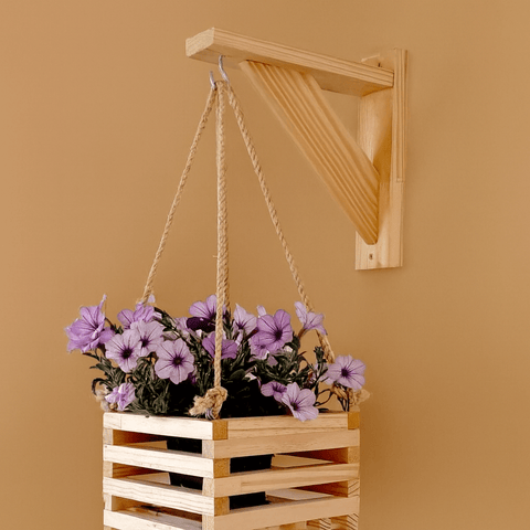 Minimalist Floating Wall Shelf – Modern Wood & Matte Floating Rack in White, Black & Brown | Home Decor Storage - Mini Wood Craft