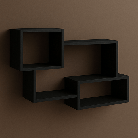 Modern Wooden Wall Shelf | Stylish Floating Shelves for Home & Office Decor | Mini Wood Craft Pakistan - Mini Wood Craft