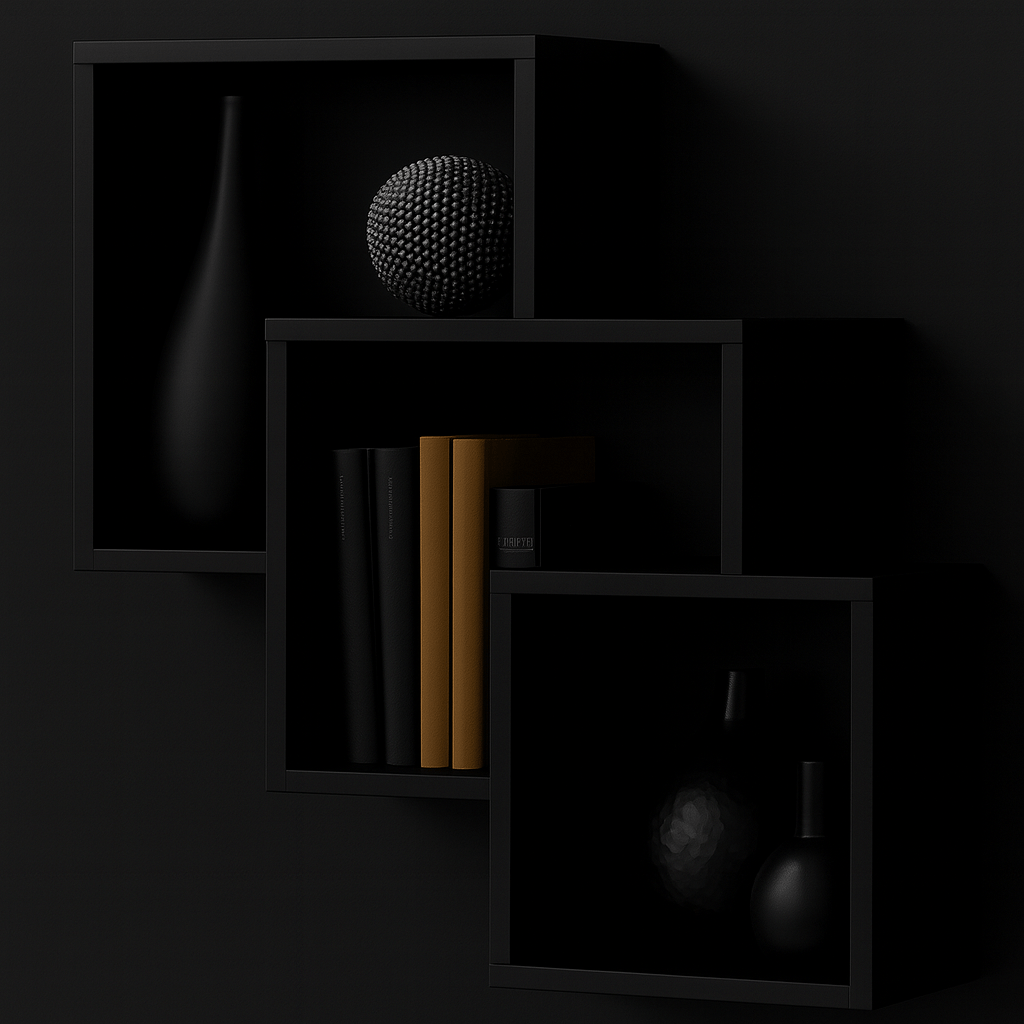 Floating Wooden Wall Shelf with Hidden Brackets – Minimalist Décor Storage, Pakistan - Mini Wood Craft